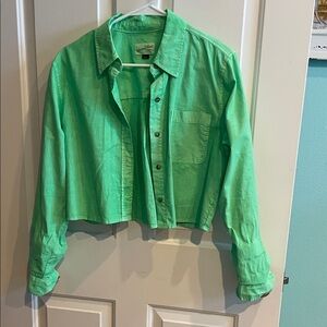 Universal Thread Green Crop Top